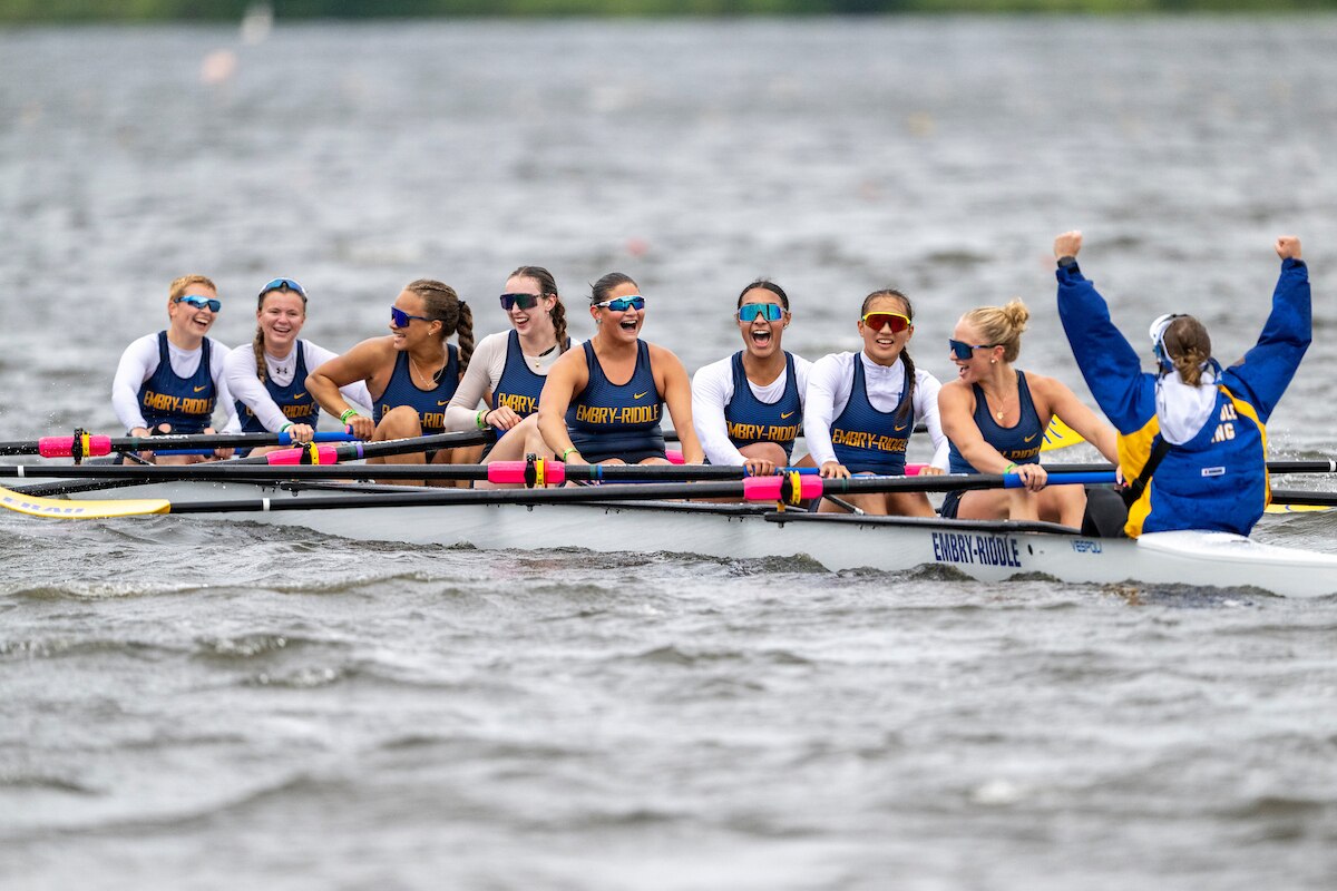 Embry Riddle wins the 2025 NCAA DII rowing championship